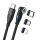 RealPower MagneticCharge 100 USB Kabel 1 m USB C 100 W Schwarz