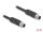 DELOCK M12 Kabel L-kodiert 4 Pin St zu St PUR 2m schwarz