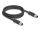 DELOCK M12 Kabel L-kodiert 4 Pin St zu St PUR 2m schwarz