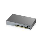 Zyxel GS1350-12HP-EU0101F Netzwerk-Switch Managed L2 Gigabit Ethernet (10/100/1000) Power over Ethernet (PoE) Grau