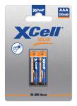 XCell Solar Accus X550AAA Ni-MH 1,2V / 550mAh 2er-Blister