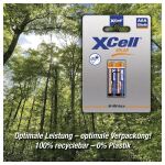 XCell Solar Accus X550AAA Ni-MH 1,2V / 550mAh 2er-Blister