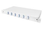 Digitus LWL-Spleißbox, 1HE, bestückt, 6x SC DX, OS2