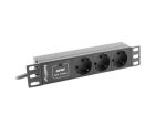 Lanberg PDU-03F-0200-BK Stromverteilereinheit (PDU) 3...