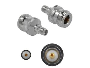 DELOCK Adapter N Buchse zu SMA Buchse 10 GHz