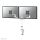 Neomounts DS60-425WH2 Monitorarm 17-27" - platzsparend