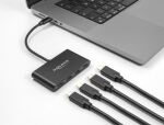 DeLOCK USB 3.2 Gen 2 USB Type-C Hub mit 4 x USB Type-C...