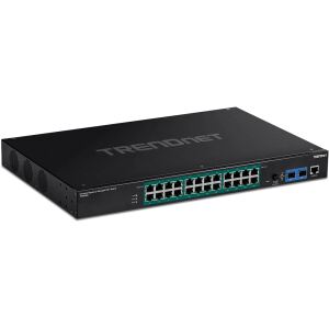 Trendnet TI-RP262i Managed L2 Gigabit Ethernet (10/100/1000) Power over Ethernet (PoE) 1U Schwarz