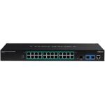 Trendnet TI-RP262i Managed L2 Gigabit Ethernet (10/100/1000) Power over Ethernet (PoE) 1U Schwarz