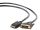 Gembird CC-DPM-DVIM-1M Videokabel-Adapter DisplayPort DVI Schwarz