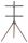 Manhattan 461795 Flachbildschirm-Tischhalterung 165,1 cm (65") Flur Blau, Braun