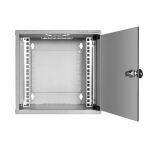LogiLink W66Z30G Rack 6U Wandmontiertes Regal Grau
