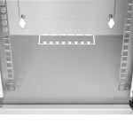 LogiLink W66Z30G Rack 6U Wandmontiertes Regal Grau