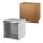 LogiLink W66Z30G Rack 6U Wandmontiertes Regal Grau