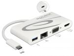 DELOCK Dockingstation USB3.1/C > LAN/HDMI 4K 30Hz/VGA/USB