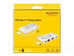 DELOCK Dockingstation USB3.1/C > LAN/HDMI 4K 30Hz/VGA/USB