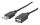 Manhattan Hi-Speed USB 2.0 Verlängerungskabel, USB 2.0, Typ A Stecker - Typ A Buchse, 480 Mbps, 1,8 m, Schwarz