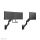 Neomounts AWL75-450BL Wand-Adapter für Monitor-Tischhalterung