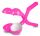 Jamara Snow Play Schneeballzange Duo 38cm pink