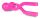 Jamara Snow Play Schneeballzange Duo 38cm pink