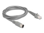 DELOCK Kabel RJ50 Stecker zu DIN 8 Pin Stecker 2m grau