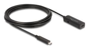 DeLOCK 80027 USB Kabel USB 3.2 Gen 2 (3.1 Gen 2) 3 m USB C 10 Gbit/s Schwarz