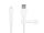 DeLOCK Staubschutz für USB Typ-A Stecker und Apple Lightning Stecker Set 2 Stück weiß