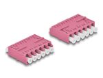 DELOCK LWL Kupplung HD LC Hexaplex Bu zu LC Bu violett