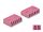DELOCK LWL Kupplung HD LC Hexaplex Bu zu LC Bu violett