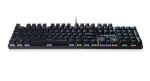 MediaRange MRGS101-UK Tastatur Gaming USB QWERTY UK International Schwarz, Silber