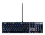 MediaRange MRGS101-UK Tastatur Gaming USB QWERTY UK International Schwarz, Silber