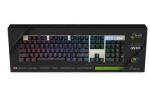 MediaRange MRGS101-UK Tastatur Gaming USB QWERTY UK International Schwarz, Silber