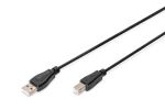 Digitus USB-A – USB-B Anschlusskabel, 1,8m