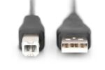 Digitus USB-A – USB-B Anschlusskabel, 1,8m