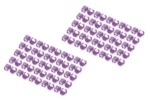 Digitus Farbclips für Patchkabel - Violett