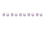 Digitus Farbclips für Patchkabel - Violett