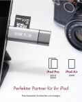 ICY BOX IB-CR200-C, SD/microSD USB 2.0 Card Reader mit Type-C® & -A und Micro-B Anschlüssen, anthrazit