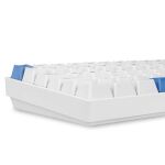Sharkoon SKILLER SGK50 S3 PBT Tastatur Gaming USB QWERTZ Deutsch Weiß