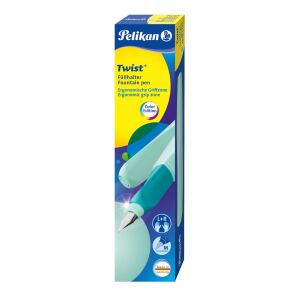 Pelikan Twist Füllfederhalter Kartuschenfüllsystem Mintfarbe 1 Stück(e)