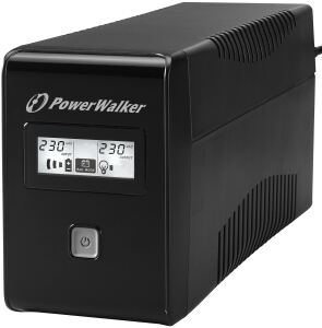 PowerWalker VI 850 LCD Unterbrechungsfreie Stromversorgung (USV) Line-Interaktiv 0,85 kVA 480 W