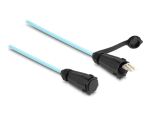 DeLOCK LWL Kabel LC Duplex zu LC Duplex mit...