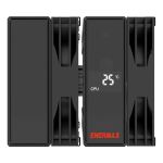 Enermax ETS-TD60D Computerkühlsystem Prozessor Luftkühlung 12 cm Schwarz