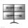 Neomounts NM-D335D4BLACK Monitor-Ständer 10-27"