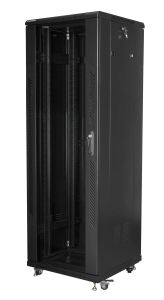 Lanberg FF01-6637-12B Rack 37U Freistehendes Gestell Schwarz