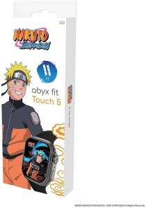 abyx Smartwatch Fit Touch 5 Naruto Uzumaki space grau