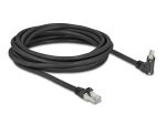 Delock GigE Kamera Kabel RJ45 St 45° gedreht und...