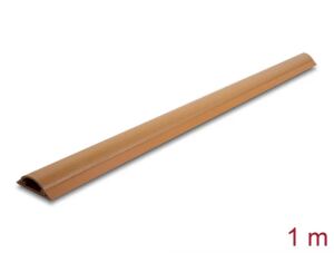 DeLOCK Kabelkanal selbstklebend 50 x 13 mm - Länge 1 m Holzoptik