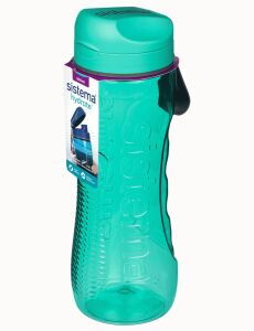 Sistema 650 Trinkflasche Tägliche Nutzung 800 ml Kunststoff Blau, Violett, Türkis