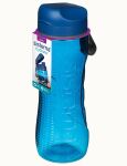 Sistema 650 Trinkflasche Tägliche Nutzung 800 ml Kunststoff Blau, Violett, Türkis