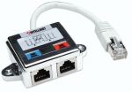 Intellinet 2-Port Cat5-Anschlussteiler, doppelt...